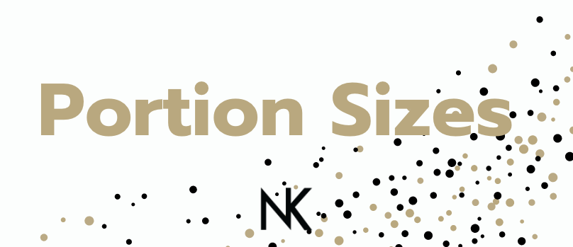 Let’s talk portion sizes